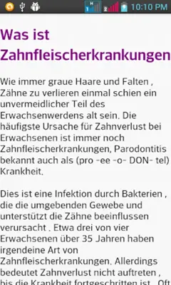 Krankheit Worterbuch android App screenshot 3